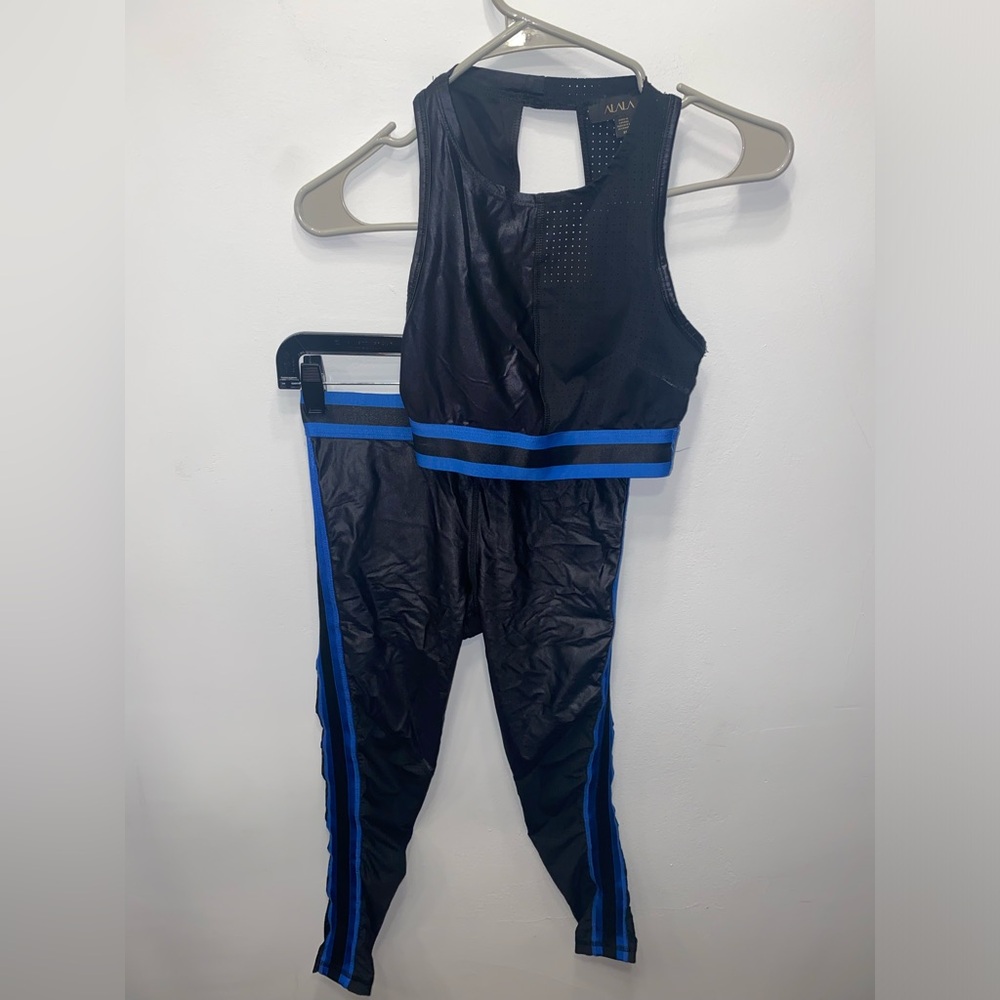 🟣 ALALA - Black and Blue Workout Set - Picture 16 of 16